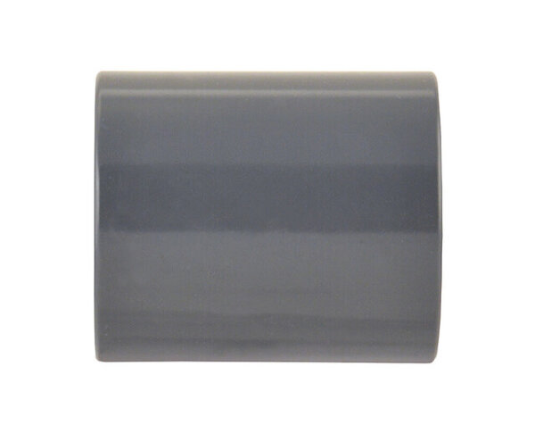 Rohrverbinder gerade 40 mm inkl. O-Ring Entleerungssystem GrauGELB®