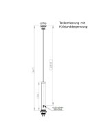 Tankentleerung mit Füllstandsbegrenzung 62cm...