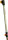 Sonnenschirmständer GOLDEN FLEECE Strandhammer Farbe silber