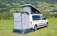 Heckklappenzelt BRUNNER passend für Pilote Caddy 4 VW 4 T5/T6 Fahrerhaus 3-teilig