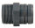Rohrverbinder gerader  40/32 mm mit AG 1 ¼ Zoll 40 mm Entleerungssystem GrauGELB®
