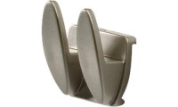 HYMER-Kleiderhaken 2-fach lackiert Farbe Nickel matt mit...