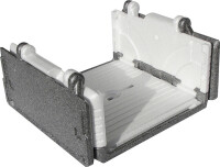 Flip-Box Classic Line 23 l Farbe weiß / schwarz