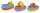 Wasser-Boote im Netz 3-tlg. geeignet ab 12 Monate