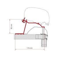 Adapterkit FIAMMA passend für Hobby Caravan ab 2014...