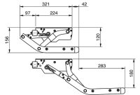 Trittstufe Thule Single Step V15 460 12V