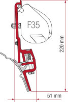 Adapter Fiamma Kit Brandrup pa ssend für VW T4 zu...
