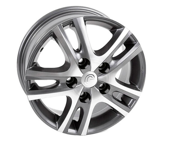 Leichtmetallfelge Goldschmitt GSM8 Gr. 6x16 Zoll LK 5x118 ET 68 passend für Fiat Ducato Fb. anthracite polished glossy