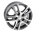 Leichtmetallfelge Goldschmitt GSM8 Gr. 6 x 16 Zoll LK 5 x 130 ET 68 passend f.Ducato Fb. anthracite polished glossy