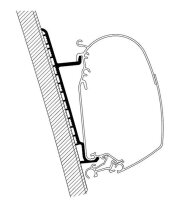 Adapterkit 3-tlg. Zu Wandmarkise Thule Omnistor Serie...