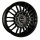 Leichtmetallfelge Borbet CW3 7,5 x 18 Zoll passend für Fiat Ducato Heavy black glossy