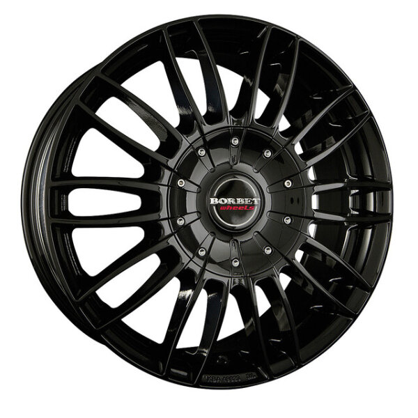 Leichtmetallfelge Borbet CW3 7,5 x 18 Zoll passend f. Fiat Ducato Lightblack glossy