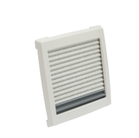 Dachhaube MPK VisionVent S pro 27 P Ausschnitt 28  x 28 cm Farbe cremeweiß Haube rauchglas