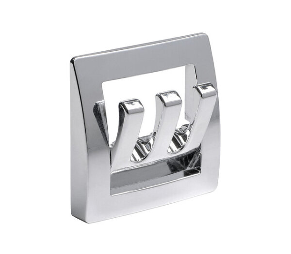 Garderobenhalter klappbar 3-fach Farbe chrom hochglanz