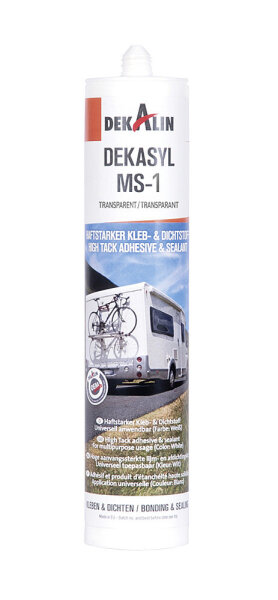 Dichtstoff DEKALIN Dekasyl M S-1 Inhalt 0,29 l Farbe schwarz