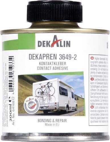Kontaktklebstoff DEKALIN Dekapren 3649-2 Inhalt 0,75 l Farbe beige