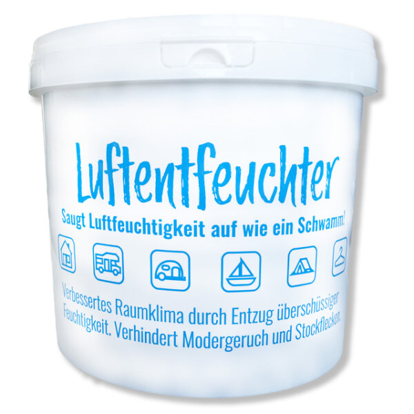 Luftentfeuchter Kristalle CAGO Inhalt 4,8 kg Eimer