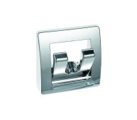 Garderobenhalter klappbar 2-fach Farbe chrom hochglanz