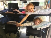 Kinderbett Cabbunk passend für VW T6 Doppelbett Liegefläche  174 x 55 cm
