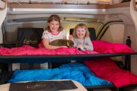 Kinderbett Cabbunk passend für VW T6 Doppelbett Liegefläche  174 x 55 cm