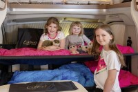 Kinderbett Cabbunk passend für VW T6 Doppelbett Liegefläche  174 x 55 cm