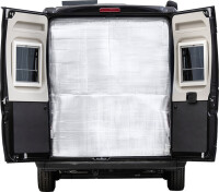 Thermovorhang Hindermann passend für Fiat Ducato ab 07 Hecktür Fb. hellbeige