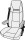 Sitzbezug Aguti Sitz Roadliner Velours, 2-teilig Farbe sand