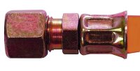 Gasschlauch 40 cm G 1 / 4 LH-ÜM x SRV 8 mm lose