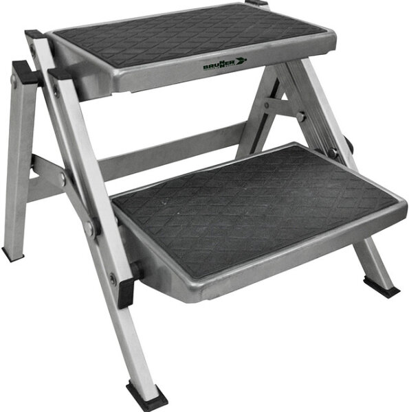 Trittstufe Brunner Ruckstep Alu Traglast 150 kg 51,5 x 19,5/38,5 x 53 cm