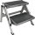 Trittstufe Brunner Ruckstep Alu Traglast 150 kg 51,5 x 19,5/38,5 x 53 cm
