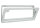 Serviceklappe 5 Thetford 78,5 x 34,0 cm Farbe hellgrau