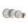 Geschirrset Melamin MOVERA Apollo Stone Touch 16-tlg. Fb. creme / beige