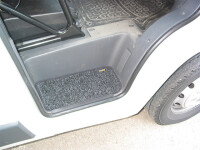 Einstiegsmatte HEOSdoor mat Nadelfilz passend für Mercedes Sprinter ab 2018, Fb. anthrazit, Inhalt 2 Stück