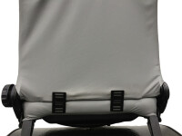Ganzsitzauflage SITBACK Basic light 3D Farbe schwarz