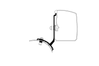 Adapter THULE zu Wandmarkise Thule Omnistor 3200 passend...
