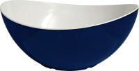 Salatschale Melamin gimex Linea Blue 2 l Farbe weiß...