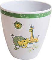 Kindergeschirrset gimex Wildlife 3-tlg. Teller, Schale, Becher