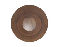 Salatschale Melamin gimex 2 l Farbe weiß/holzoptik