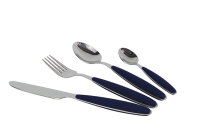 Besteckset gimex Edelstahl 16-tlg. Farbe navy blue