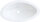 Einlegemulde Comet oval groß 510 x 350 x 150 mm Farbe weiß glänzend