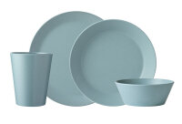 Geschirrset MEPAL Bloom 8-tlg. Fb. pebble green, je 2x...