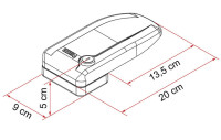 Sicherheitsblock FIAMMA Safe Door Magnum Farbe weiß