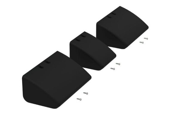 Dachträgersystem FIAMMA Kit Roof Rail D Cover links Farbe deep black