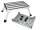 Trittstufe H.A.B.A. Vicotria klappbar 61,5 x 23 x 40 cm Traglast 150 kg