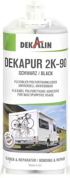 Kunststoffreparatur DEKALIN DEKApur 2K-90 Inhalt 50 ml Farbe schwarz