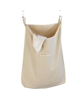Über-Tür Wäschesammler WENKO Canguro Farbe beige