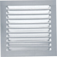 Gasflaschen-Entlüftungsgitter Alu 23 x 23 cm