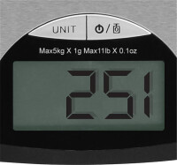 Küchenwaage TRISTAR Traglast 5 kg