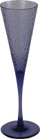 Sektglas PC gimex Azur gehämmert Farbe navy blue...