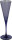 Sektglas PC gimex Azur gehämmert Farbe navy blue Inhalt 125 ml